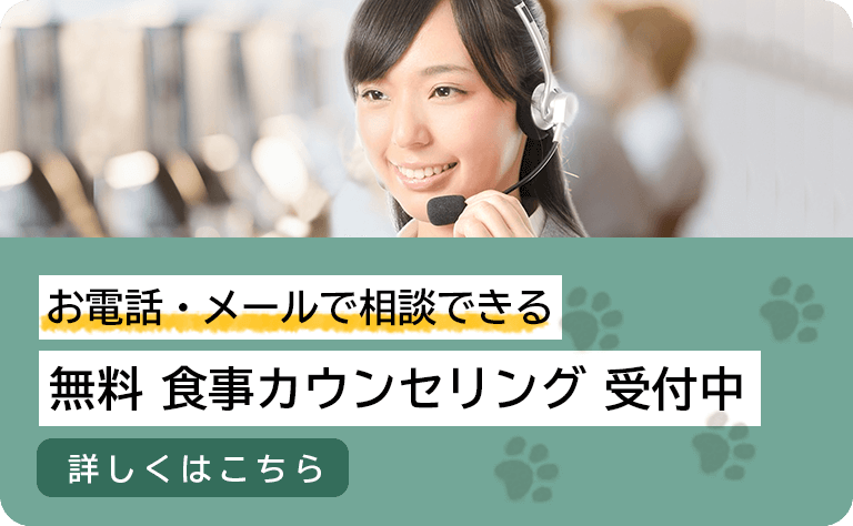 お電話・メールで相談できる 無料 食事カウンセリング 受付中